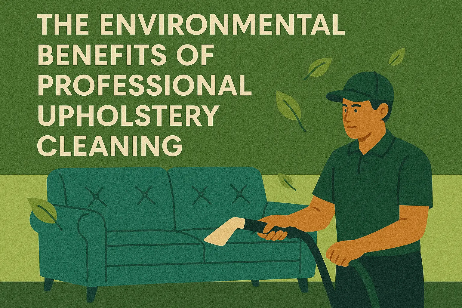 The Environmental Benefits of Professional Upholstery Cleaning